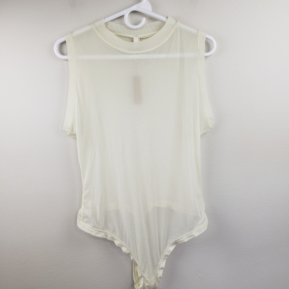 SKIMS Summer Mesh T-Shirt Bodysuit Size 3X NWT